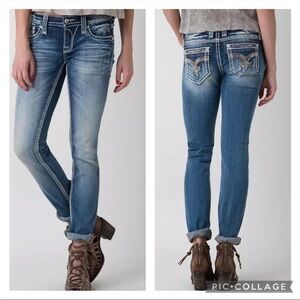 Rock Revival Charon Straight Leg Jeans Size 25